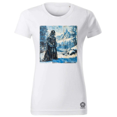 Magnolion Csempe művészet Csillagok háborúja v7 női póló - 19 szín, XS-2XL
