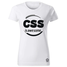 Magnolion CSS is awesome v1 női póló - 19 szín, XS-2XL