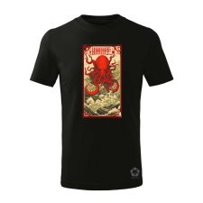 Magnolion Cthulhu poszter v3 gyerek póló - 11 szín, 4-12 éves gyerek póló
