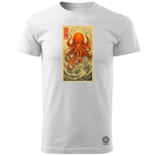 Magnolion Cthulhu poszter v4 férfi póló - 19 szín, S-3XL férfi póló