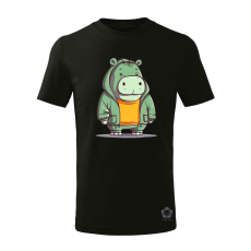 Magnolion Cuki hippo v3 gyerek póló - 11 szín, 4-12 éves