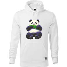 Magnolion Cuki panda eszik v2 férfi pulóver - 19 szín, S-5XL