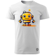 Magnolion Cuki robot v10 férfi póló - 19 szín, S-3XL férfi póló