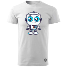 Magnolion Cuki robot v5 férfi póló - 19 szín, S-3XL férfi póló