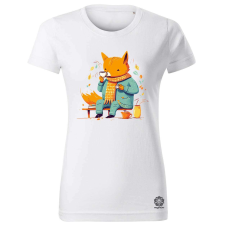 Magnolion Cuki róka teázik v2 női póló - 19 szín, XS-2XL női póló