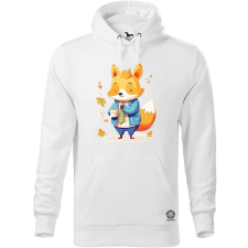 Magnolion Cuki róka teázik v5 férfi pulóver - 19 szín, S-5XL férfi pulóver, kardigán