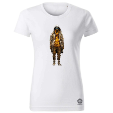 Magnolion Cyberpunk férfi hadvezér v5 női póló - 19 szín, XS-2XL női póló