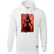 Magnolion Cyberpunk indián nő v1 férfi pulóver - 19 szín, S-5XL férfi pulóver, kardigán