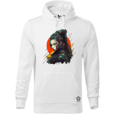 Magnolion Cyberpunk női szamuráj v1 férfi pulóver - 19 szín, S-5XL férfi pulóver, kardigán
