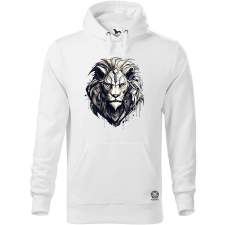 Magnolion Cyberpunk oroszlán v4 férfi pulóver - 19 szín, S-5XL férfi pulóver, kardigán