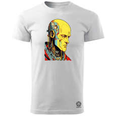 Magnolion Cyberpunk szerzetes v2 férfi póló - 19 szín, S-3XL