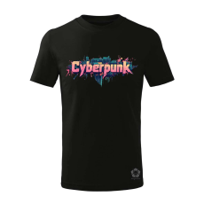 Magnolion Cyberpunk v28 gyerek póló - 11 szín, 4-12 éves