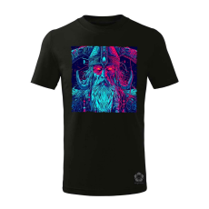 Magnolion Cyberpunk Viking v1 gyerek póló - 11 szín, 4-12 éves