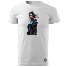 Magnolion Cyberpunk yakuza szamuráj v5 férfi póló - 19 szín, S-3XL férfi póló