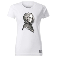 Magnolion Dark cyberpunk portré v10 női póló - 19 szín, XS-2XL női póló