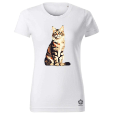 Magnolion Deco macska v3 női póló - 19 szín, XS-2XL női póló