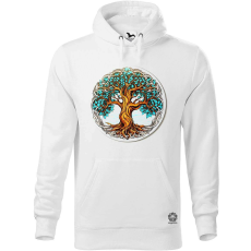Magnolion Díszes életfa v2 férfi pulóver - 19 szín, S-5XL
