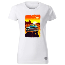 Magnolion Dodge Diplomat retró utazás v3 női póló - 19 szín, XS-2XL női póló