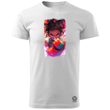Magnolion Dühös anime lány v2 férfi póló - 19 szín, S-3XL férfi póló