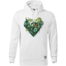 Magnolion Dzsungel szív v2 férfi pulóver - 19 szín, S-5XL