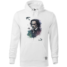 Magnolion Edgar Allan Poe portré v4 férfi pulóver - 19 szín, S-5XL férfi pulóver, kardigán