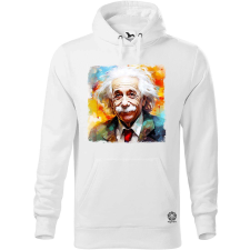 Magnolion Einstein portré v5 férfi pulóver - 19 szín, S-5XL férfi pulóver, kardigán