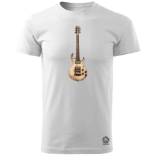 Magnolion Elektromos gitár szkeccs v3 férfi póló - 19 szín, S-3XL férfi póló