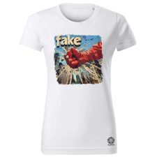 Magnolion Fake News v1 női póló - 19 szín, XS-2XL női póló