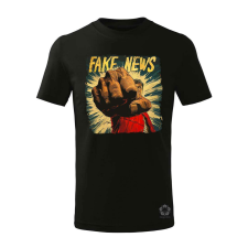 Magnolion Fake News v2 gyerek póló - 11 szín, 4-12 éves gyerek póló
