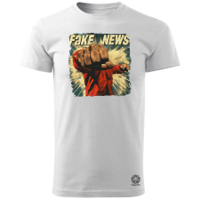 Magnolion Fake News v5 férfi póló - 19 szín, S-3XL férfi póló