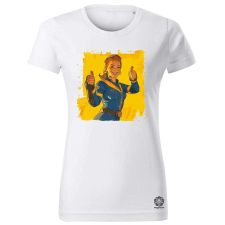 Magnolion Fallout Lucy fanart v4 női póló - 19 szín, XS-2XL női póló