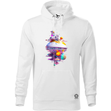 Magnolion Fehér űrállomás v1 férfi pulóver - 19 szín, S-5XL férfi pulóver, kardigán