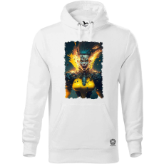 Magnolion Felrobbanó nő cyberpunk kiborg v1 férfi pulóver - 19 szín, S-5XL