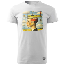 Magnolion Férfi gondolatok v2 férfi póló - 19 szín, S-3XL férfi póló