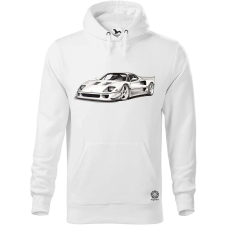 Magnolion Ferrari F40 rajz v3 férfi pulóver - 19 szín, S-5XL férfi pulóver, kardigán