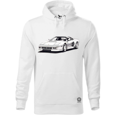 Magnolion Ferrari Testarossa v3 férfi pulóver - 19 szín, S-5XL