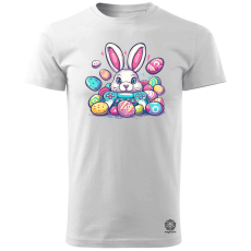 Magnolion Gamer nyuszi v6 férfi póló - 19 szín, S-3XL