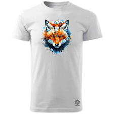 Magnolion Geometrikus róka v4 férfi póló - 19 szín, S-3XL férfi póló
