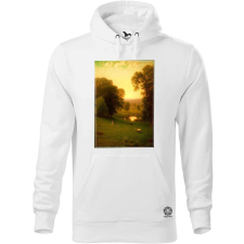 Magnolion George inness tájai v2 férfi pulóver - 19 szín, S-5XL férfi pulóver, kardigán