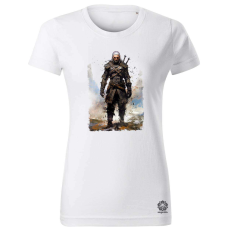 Magnolion Geralt portré v3 női póló - 19 szín, XS-2XL