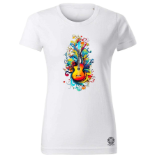 Magnolion Gitár fantázia v3 női póló - 19 szín, XS-2XL női póló