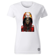 Magnolion Glitch tech fantázia v4 női póló - 19 szín, XS-2XL női póló