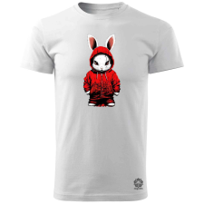 Magnolion Glitchart nyuszi v4 férfi póló - 19 szín, S-3XL férfi póló