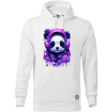 Magnolion Glitchart panda v2 férfi pulóver - 19 szín, S-5XL