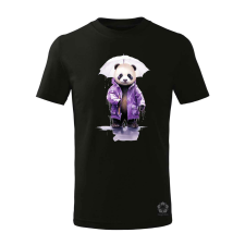 Magnolion Glitchart panda v5 gyerek póló - 11 szín, 4-12 éves gyerek póló
