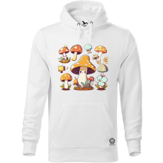 Magnolion Gomba matricák férfi pulóver - 19 szín, S-5XL