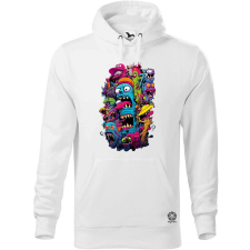 Magnolion Graffiti arcok v2 férfi pulóver - 19 szín, S-5XL férfi pulóver, kardigán
