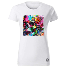 Magnolion Graffiti koponya v2 női póló - 19 szín, XS-2XL