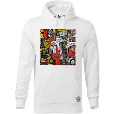 Magnolion Graffiti vonalak v1 férfi pulóver - 19 szín, S-5XL
