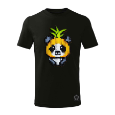 Magnolion Gyöngy kawaii ananász panda v2 gyerek póló - 11 szín, 4-12 éves gyerek póló